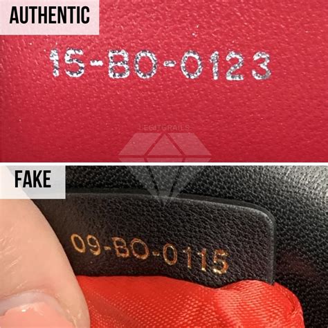 dior authentication codes